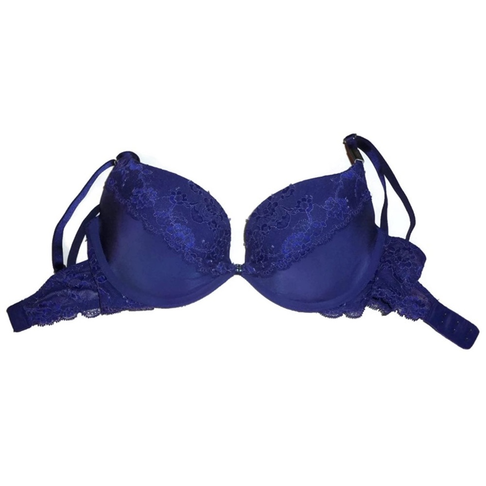 Victoria secret purple padded demi buste coussine